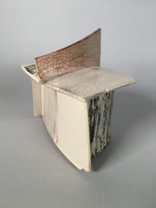 Double Chamber #1 -- Low-fire ceramics (7" x 7" x 5.5")